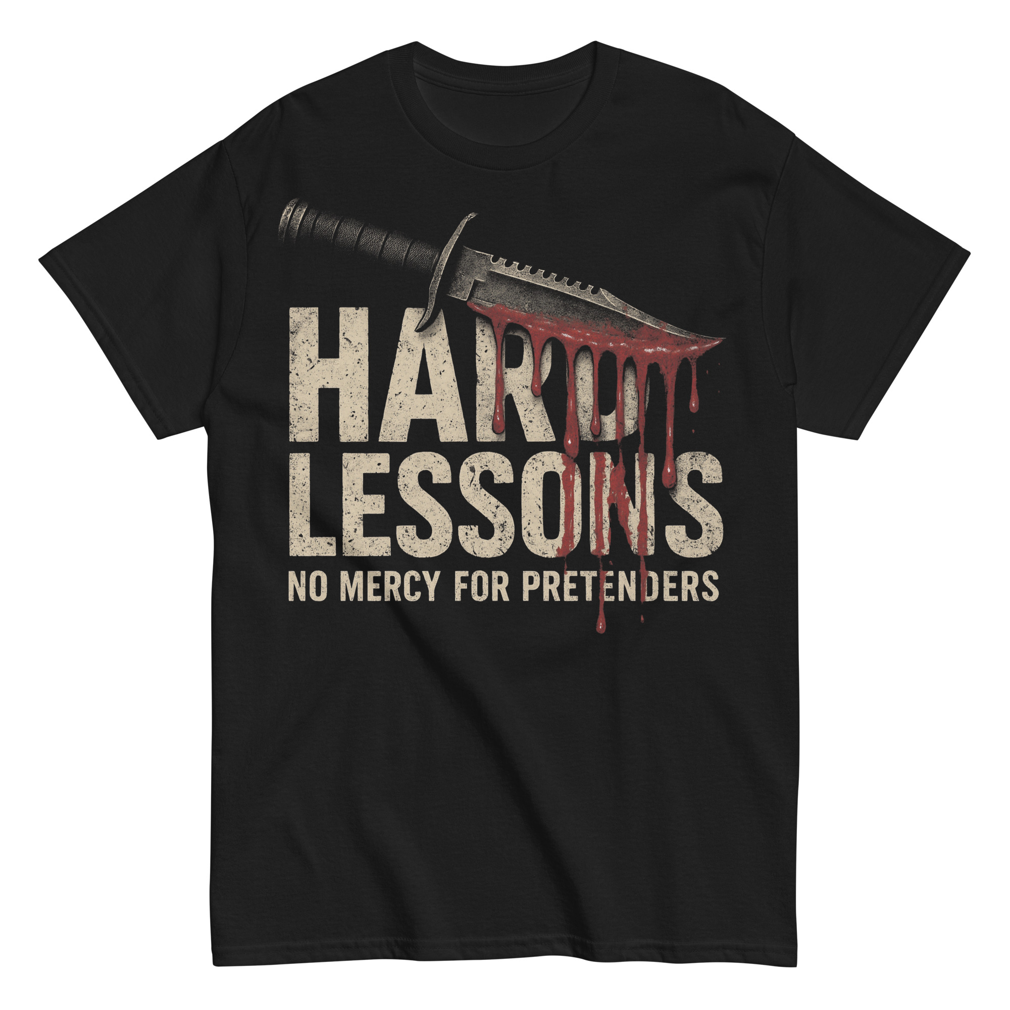Hard Lessons - No Mercy - Unisex Classic Tee