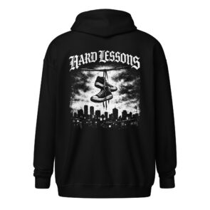 Hard Lessons - Unisex Zip Hoodie