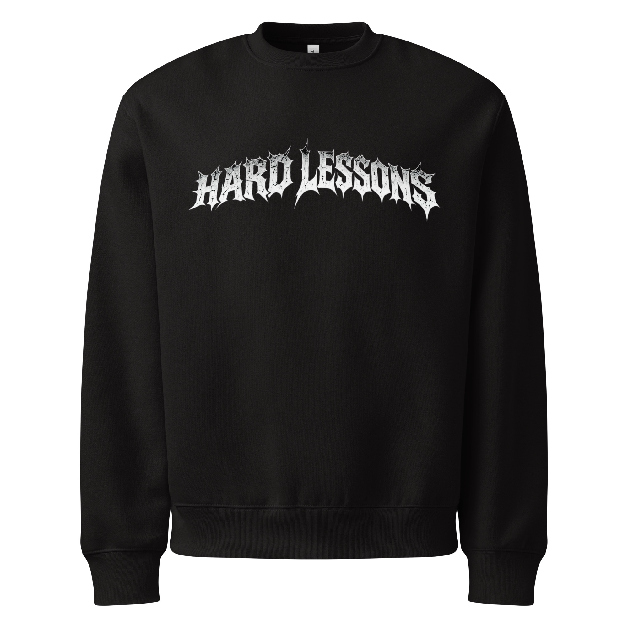 Hard Lessons - Oversized heavyweight sweatshirt